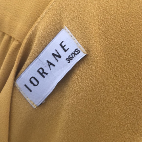Iorane Dress Wrap Mustard - Picture 11 of 11